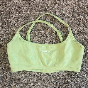 Alphalete Women's Green Sports Bra